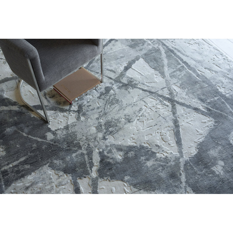 Abstract Area Rug, Rectangle 8' x 10'