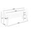 Banc de salon moderne avec coussin moelleux-1823803839