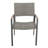 Dining Chair - Comfortable Grey Outdoor Seat With Design , Stylish Mesh For Dinners