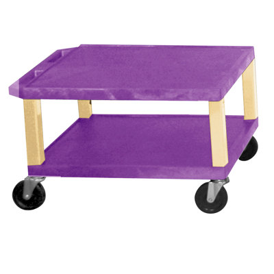 Tuffy 16'' H AV Cart with Wheels
