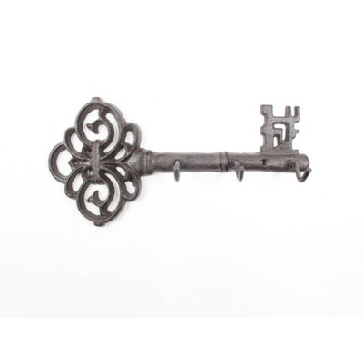 Ramey Metal Wall Organizer with Key Hooks