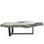 Table basse de salon en bois de teck Loudon