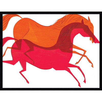 Horses Print by Richard A. Allen
