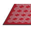 Tapis de zone rouge/rose contemporaine-1160536542