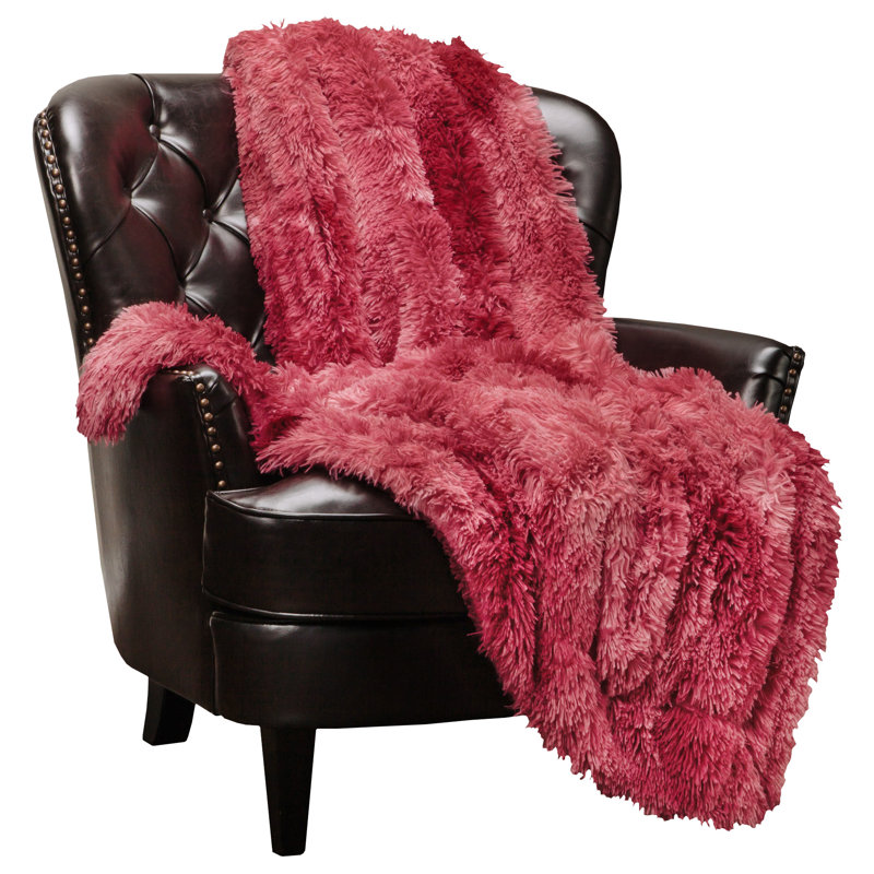Yellow Faux Fur Sherpa Reversible Toddler Blanket