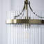 Geira Pendant finished in Ant. Brass