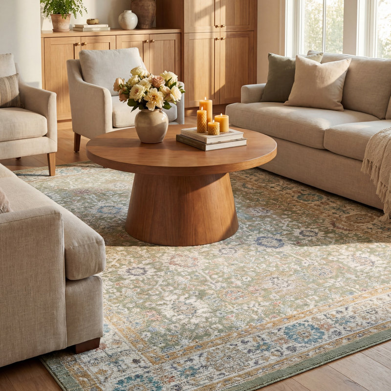 Galeno  Machine Woven Rug, Rectangle 6'7" x 9'2"