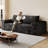 Boneless 71 Inch 3 Seaters Sofa, Corduroy Fabric With Smooth Skin-Friendly Material, Deep Seat Couches With Durable Structure, Comfy Loveseat Sofa With Ergonomic Design, Couches For Living Room-915291494-931269197