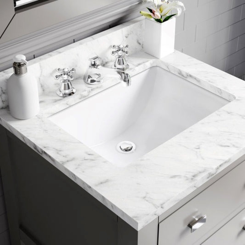 Madalyn 24'' W Single Vanity, Gray