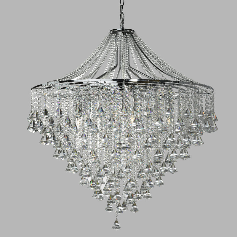 Hetrick 7 - Light Crystal Chandelier