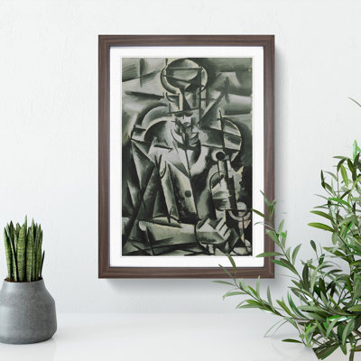 Pijak by Josef Capek - Framed Print