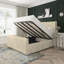 Willow Velvet Upholstered Ottoman Bed Frame-1464122347-1481023847
