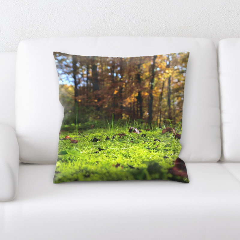 Microsuede Throw Pillow