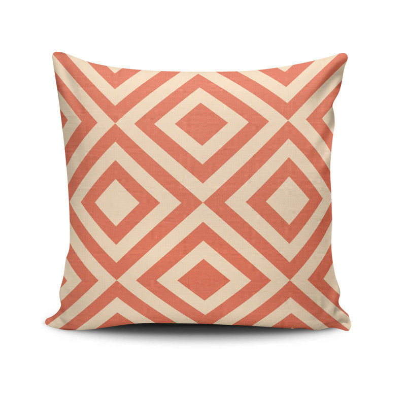 Housse de coussin décorative, 17 x 17 pouces, 50% coton / 50% polyester | Lavable à la machine à 104 ° F, repassable, fermeture à glissière dissimulée | Parfait pour le salon, la chambre à coucher et la décoration intérieure élégante