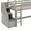 Lit mezzanine simple avec glissade-112580068