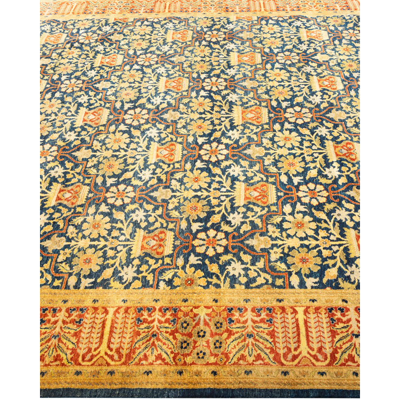 Classic One-of-a-Kind 6' 1" X 9' 1" Hand Knotted Area Rug