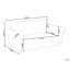 Sofa 2 Seater HALBA Boucle-670091172