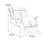 Comfortable recliner with ergonomic design-109751184