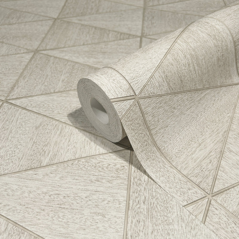 33cmm x 33cm Matte Wallpaper Roll, Beige