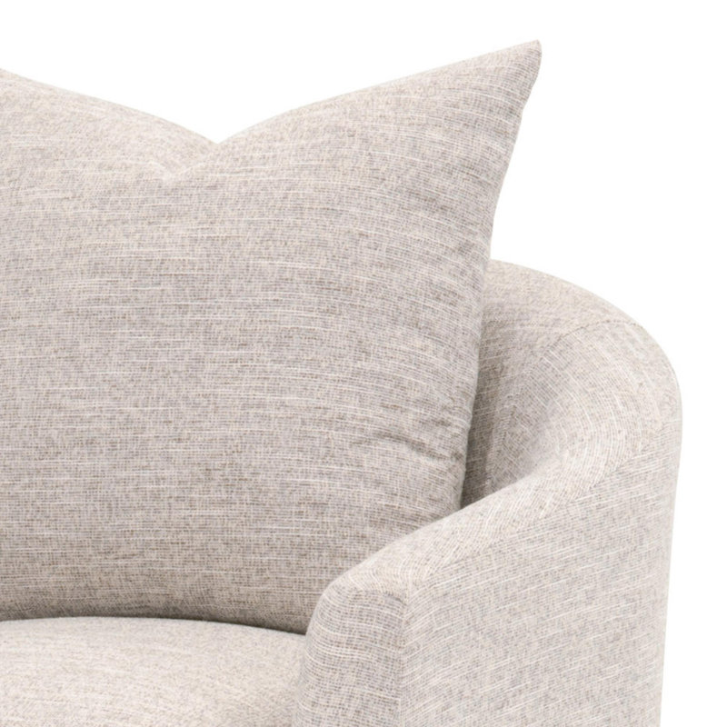 Jymere Swivel Armchair, Beige