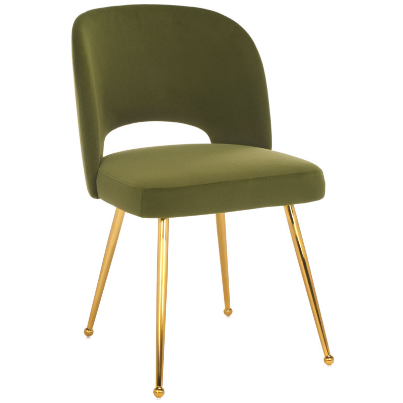 Chaise de salle à manger Aspyn, Olive