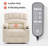 Waddells 27.2'' Extra Wide Power Recliner Lift Chair with Massage and Heat, Faux Leather-739477771