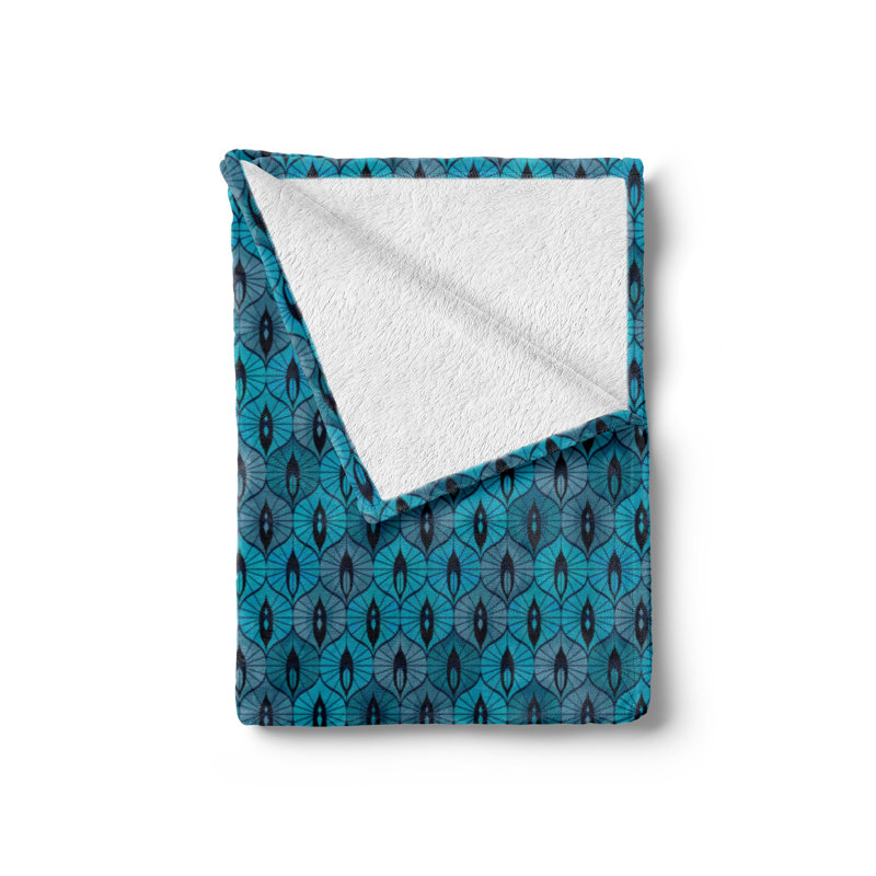 Hand Woven Throw Blanket, 50" W x 60" L