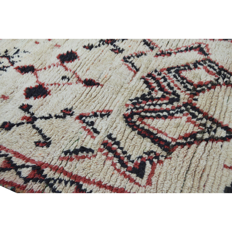 One-of-a-Kind Runner 3'3" X 7'8" Hand Knotted Area Rug