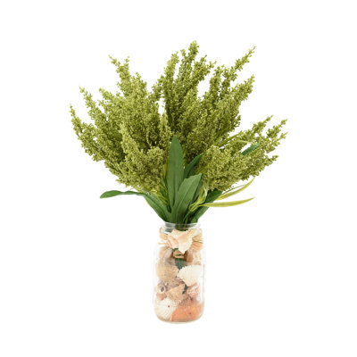 Arrangements floraux en pot Mason