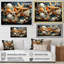 Collage moderne de coquillages de plage - art mural océan-97040540-97040546