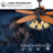 52" Tropical Ceiling Fan with Remote Control, Timer, 5 Leaf Blades Ceiling Fan without Light Bulbs-100219582