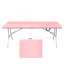 Table pliante, table en plastique portative pour le camping, pique-niques, fêtes, table pliable à charge élevée-261815412-261815400