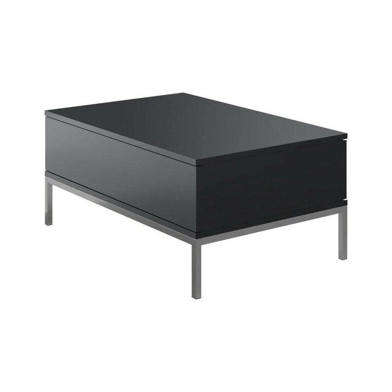 Mariela Coffee Table, Anthracite/Silver