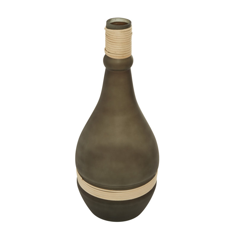 Verre, H 20,1 po x l 7,85 po x P 7,85 po, Noir