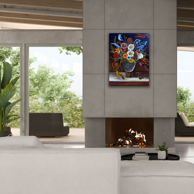 «Be Still Life» par Catherine A Nolin, art mural sur toile, H 34 po x l 26 po x P 1,5 po