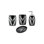 Ced Bathroom Accessory Set