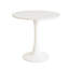 Table de salle à manger 31,5 "en noyer circulaire, table de salle à manger, table de salle à manger pour la cuisine, plateau et base en panneau de fibres à densité moyenne et ensemble de 2 chaises de salle à manger en métal noir-1469466853-1469466856-1469466862