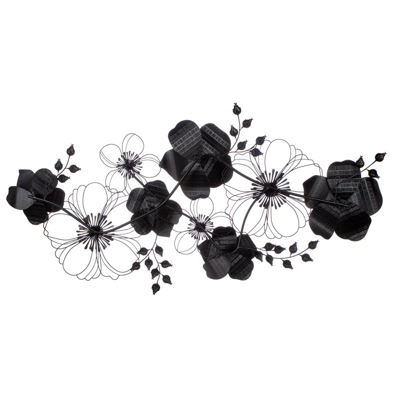 Handmade Plants & Flowers Wall Decor on Metal