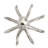 Tidal Reach Decorative Silver Octopus Sculpture (4.5-inch)-1670625011