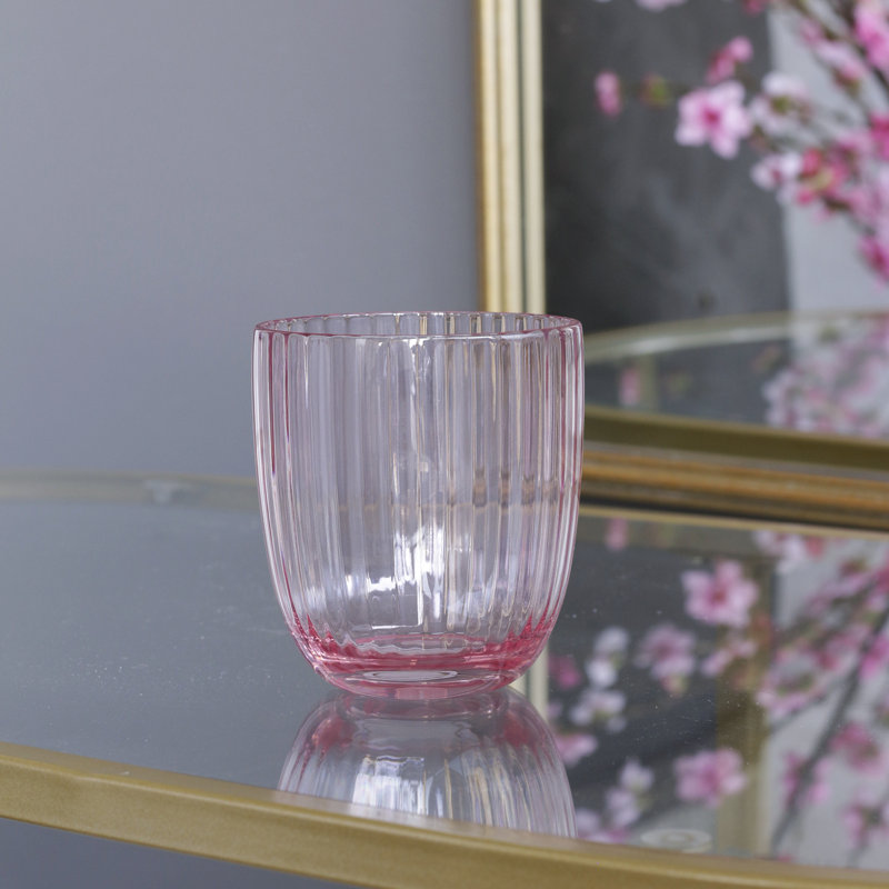 Ensemble de 4 verres à whisky VDA, Rose