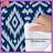 Blue Ikat Diamond Pattern Comforter-132415467
