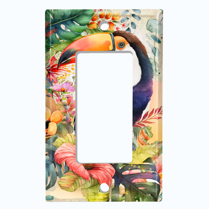 Plaque murale berçante Toucan