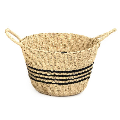 Panier en en rotin tissé