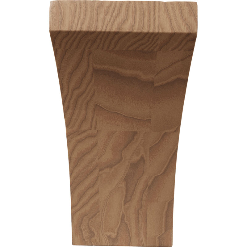 Lawson Corbel, Brun foncé, H 6 po x l 3 po x P 3,5 po