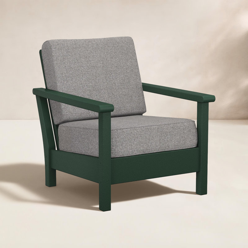 Harbour Deep Seating Chair, Granite, Green