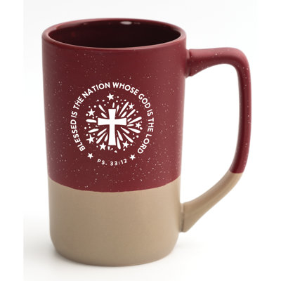 Blessed Is The Nation Designer Mug, 16oz