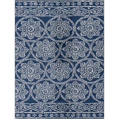 Addilee Damask Indoor Rug