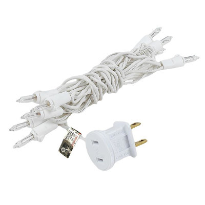 Mini-chaîne d’extérieur 10 ampoules 10 lumières 5,5 pi Shaver