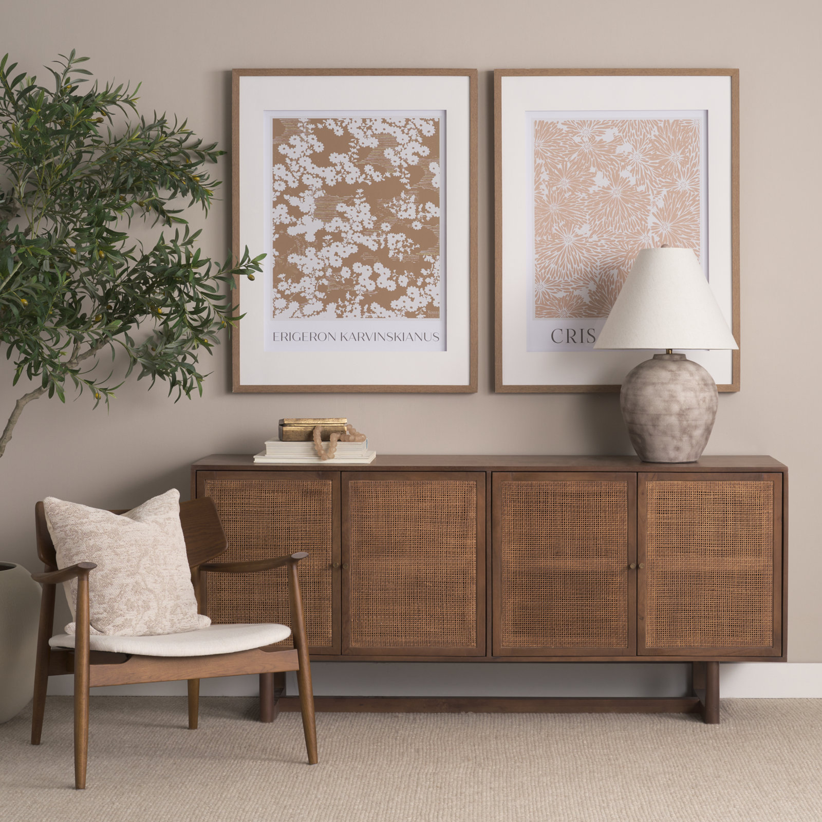 Cinna Mango Sideboard, Medium Brown