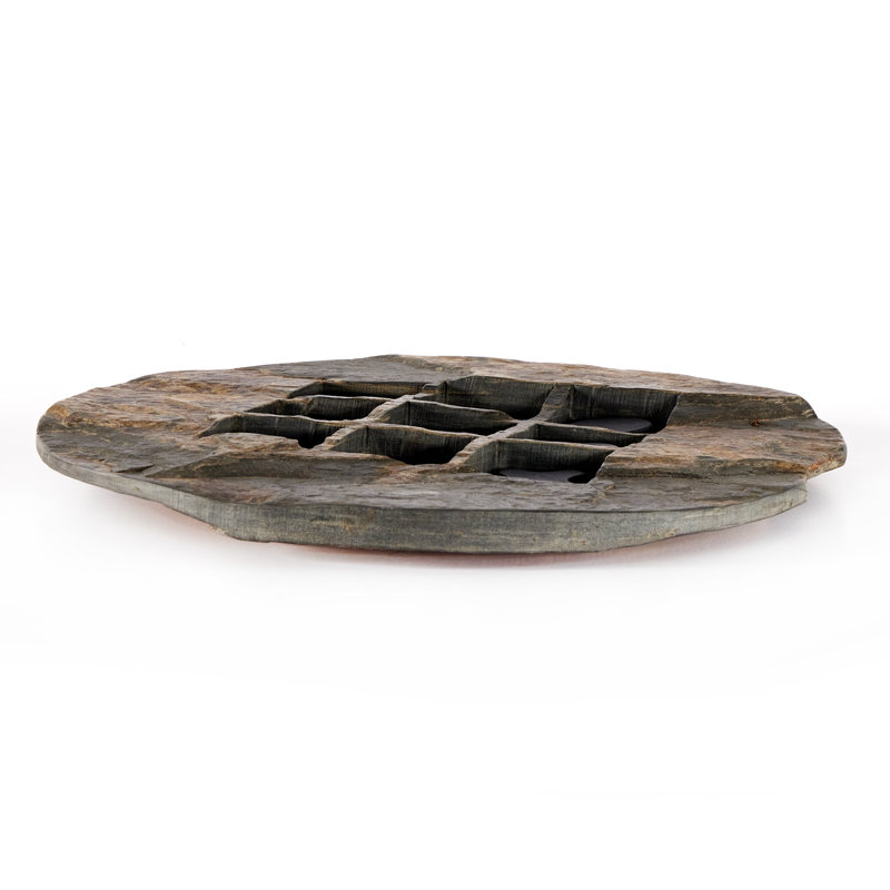 Stone Tic Tac Toe-Grey Stone
